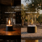 L'INCANTO — Chimenea de bioetanol de sobremesa, para dentro y fuera de casa
